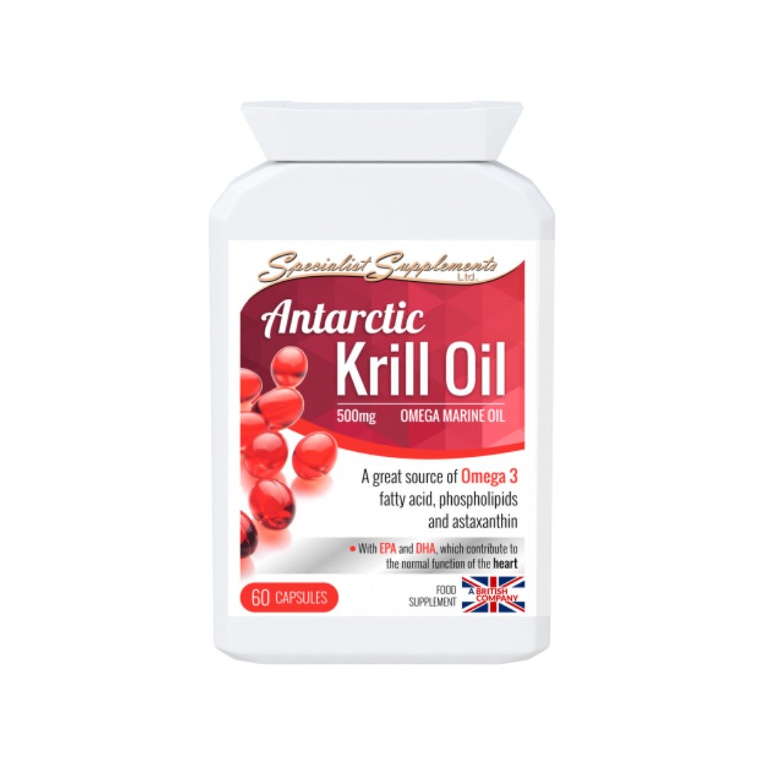 英国Specialist Supplements 纯净南极磷虾油 (60粒) - 健康/养生 - 浓缩/萃取物 红色