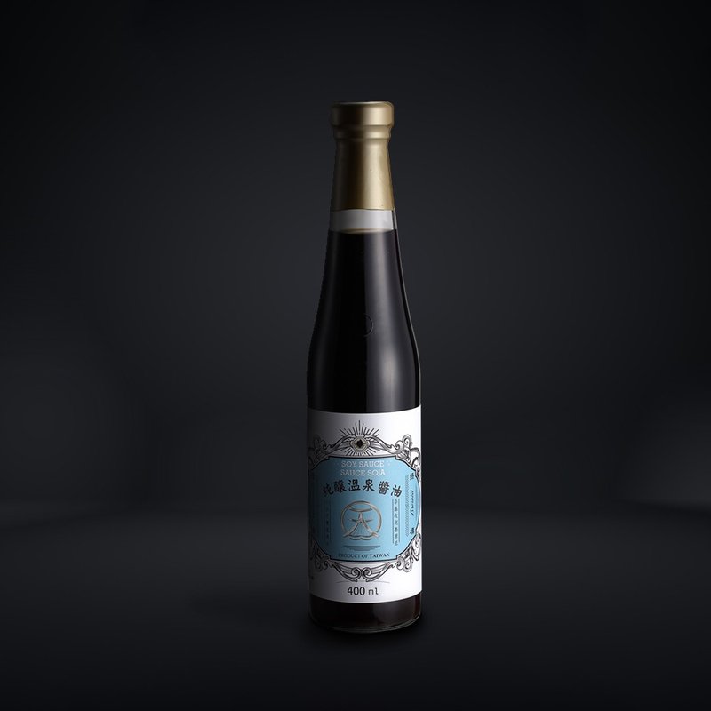 天泉纯酿温泉酱油400ml(双入组) - 酱料/调味料 - 玻璃 