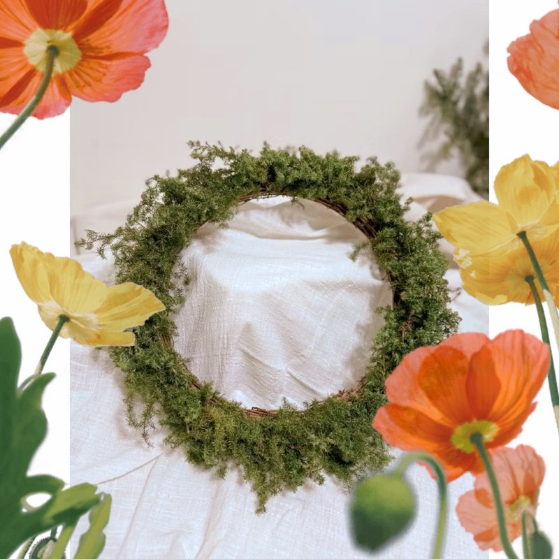 花园哩趣 Daily Garden  圣诞新鲜雪松裸花圈 各式尺寸 订制 - 干燥花/捧花 - 植物．花 绿色