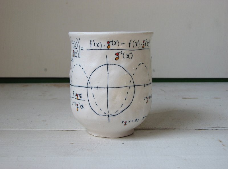 Formula teacup only - 花瓶/陶器 - 陶 多色
