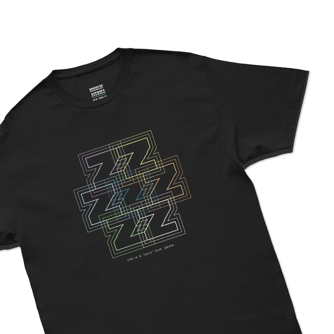 | HOA 原创T-SHIRT | A to Z 心灵毒鸡汤语录 系列 | STYLE Z | - 中性连帽卫衣/T 恤 - 棉 多色