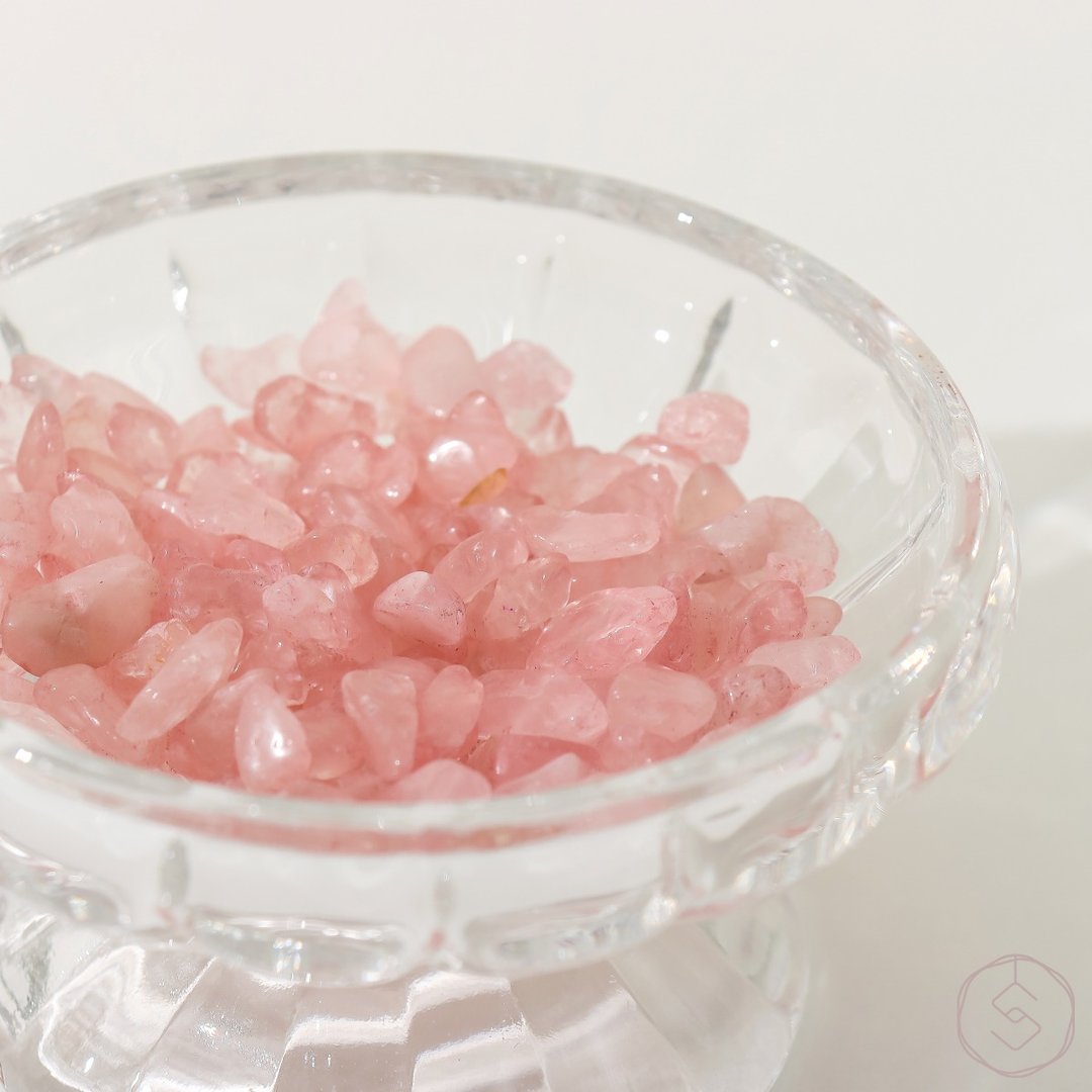 水晶消磁套组 | 粉水晶 (好人缘&恋爱运) - 摆饰 - 水晶 粉红色