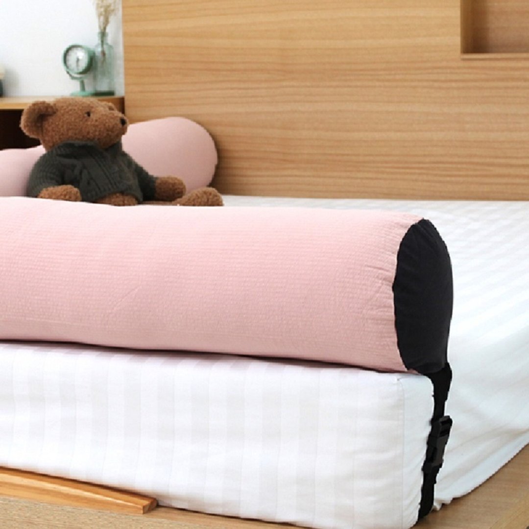 韩国Kangaruru防跌落护栏床围软垫--长 175cm【糖果粉】 - 儿童家具 - 棉 粉红色