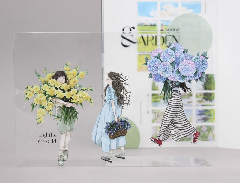 自然一刻    人物造景 PET 和紙膠帶 - 纸胶带 - 其他材质 多色