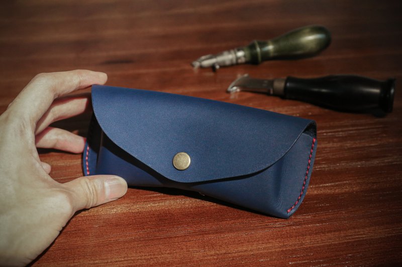 太阳眼镜盒/眼镜盒/袋/包 【烫金体验/一人成团】台中东海课程 - 皮件 - 真皮 