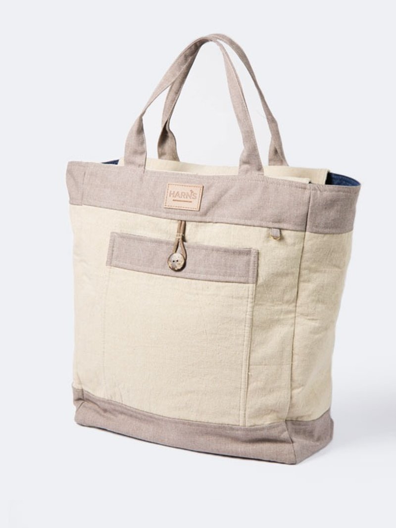 HARNS SHOULDER BAG - 侧背包/斜挎包 - 纸 卡其色