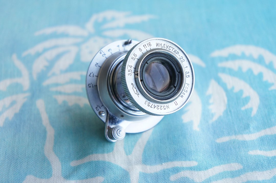 Industar-22 50mm F/3.5 M39 Fed Zorki Leica Micro 4/3 - 相机 - 其他材质 