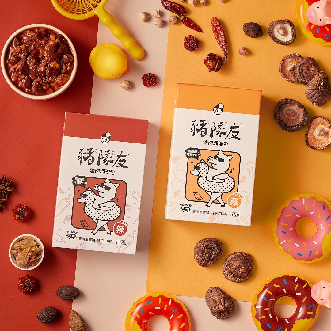 人生要菇辣 │猪队友卤肉调理包 │共6盒 - 酱料/调味料 - 其他材质 多色