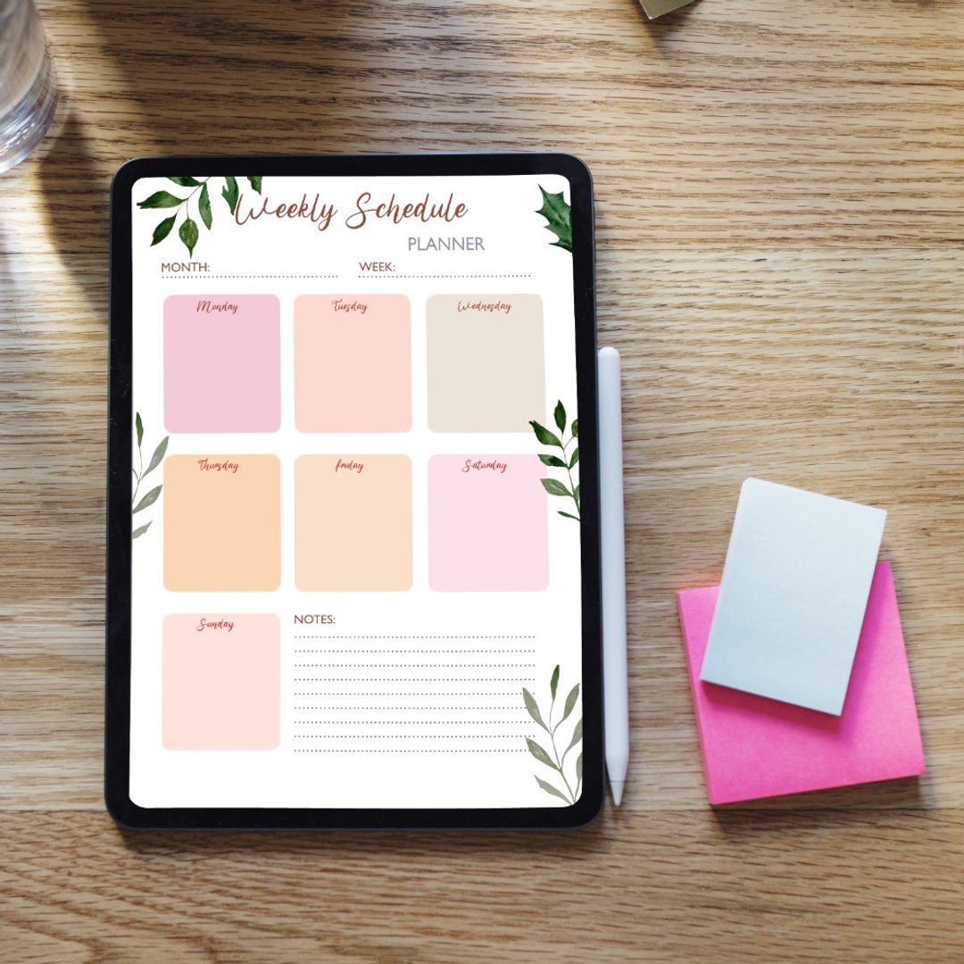 Ipad Digital planner/ weekly schedule/ goodnotes  notability Planner /Template - 电子手帐及素材 - 其他材质 