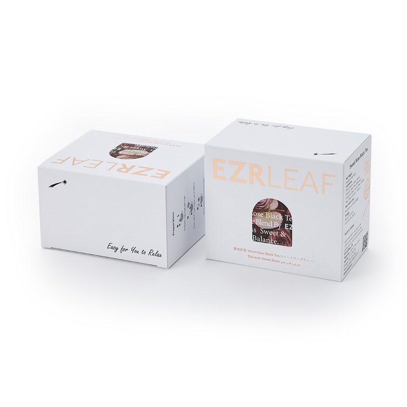 一泽茶【EZR Leaf】低咖啡因/甜玫红茶/8入盒装/12入袋装/散茶50g - 茶 - 植物．花 