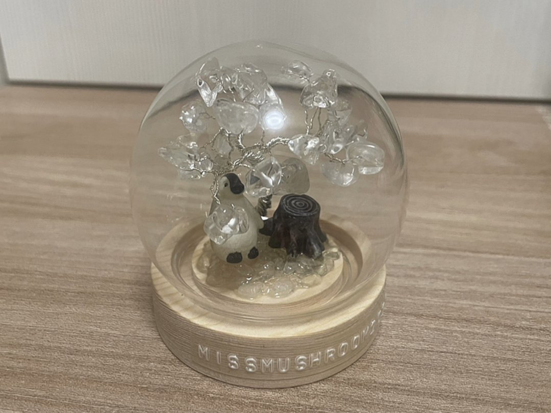 小企鹅款订制 | 水晶树系列微景观水晶球 | 可爱 | 居家摆饰 - 摆饰 - 水晶 透明