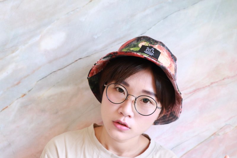 渲染绽放系列渔夫帽 - 帽子 - 棉．麻 多色