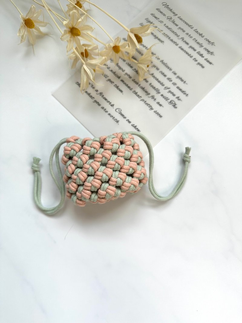 AirPod编织收纳包。小物收纳包 - 其他 - 棉．麻 多色