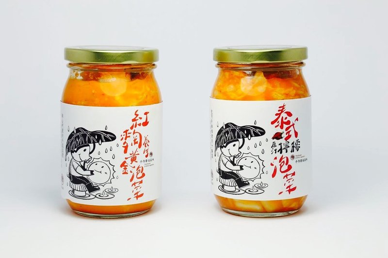 幸福豚-黄金双雄泡菜综合组 - 料理包 - 纸 