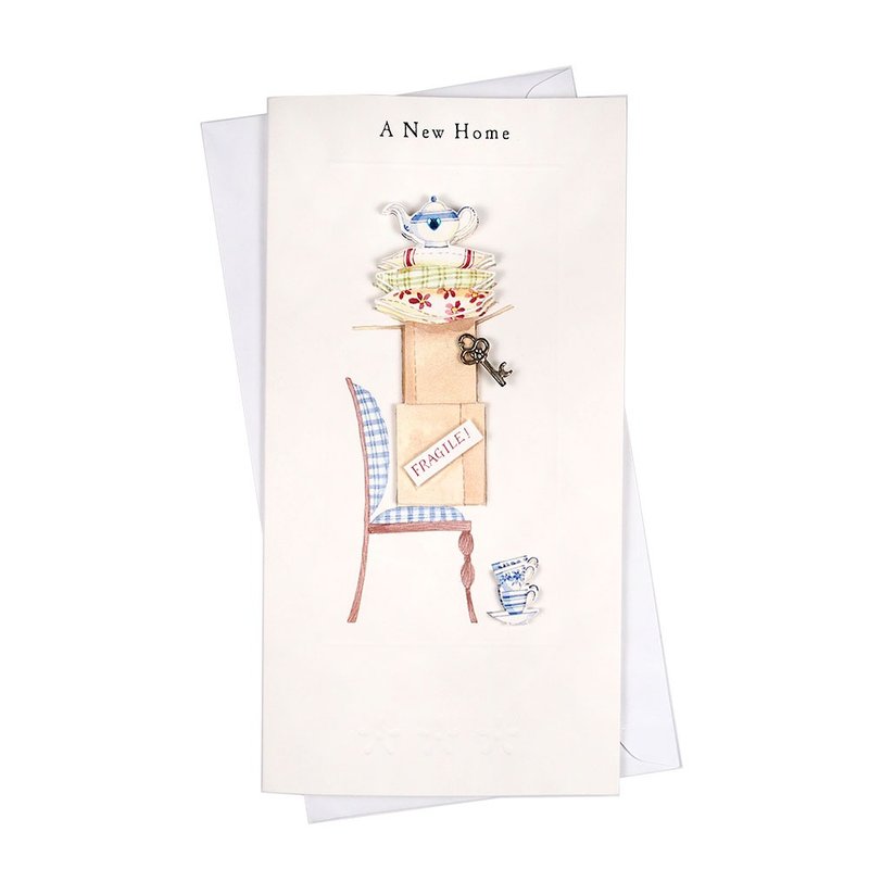 新家是快乐的地方【Hallmark-UK卡片 乔迁贺喜】 - 卡片/明信片 - 纸 多色