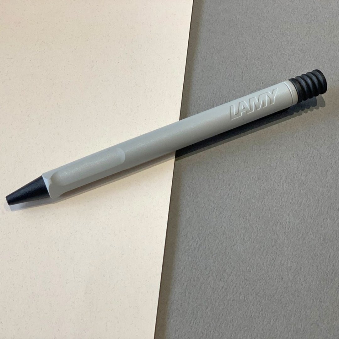 德国 LAMY 按压式原子笔|狩猎者系列 Safari - 圆珠笔/中性笔 - 塑料 灰色