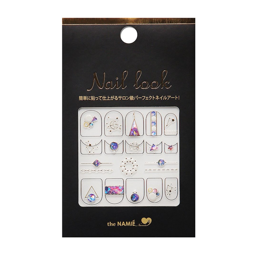 【 DIY 美甲】Nail Look 美甲装饰艺术贴纸 银河碎片 - 指甲油/指甲贴 - 纸 金色