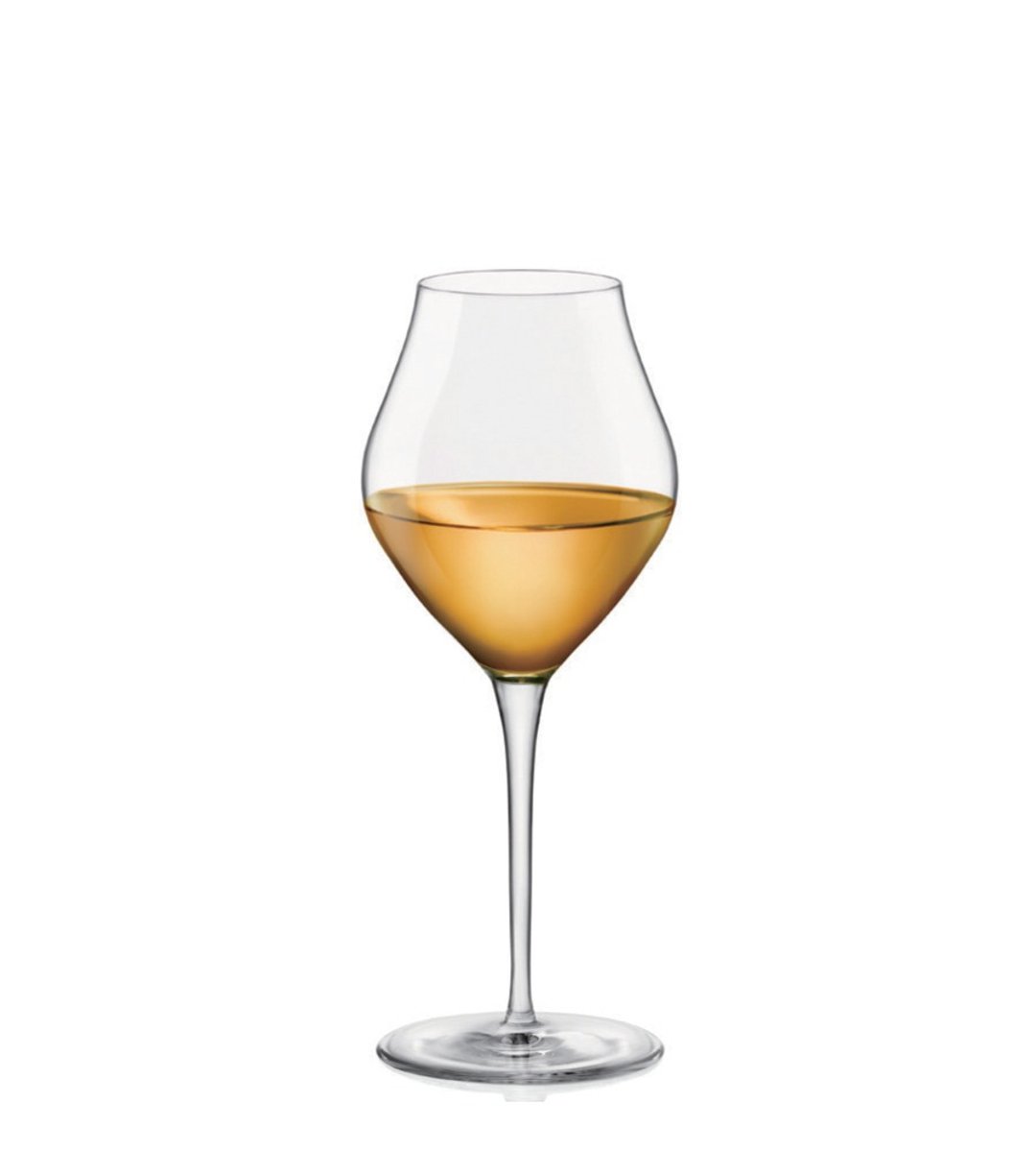 意大利 InAlto ARTE 强化无铅水晶酒杯 红酒 白酒 香槟杯(共六款) - 酒杯/酒器 - 玻璃 白色