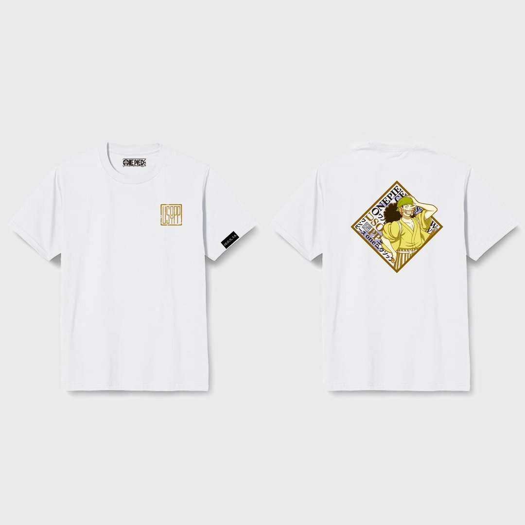 【ONE PIECE】海贼王官方授权周边产品 重磅LogoT恤 和之国T恤 - 男装上衣/T 恤 - 棉 多色