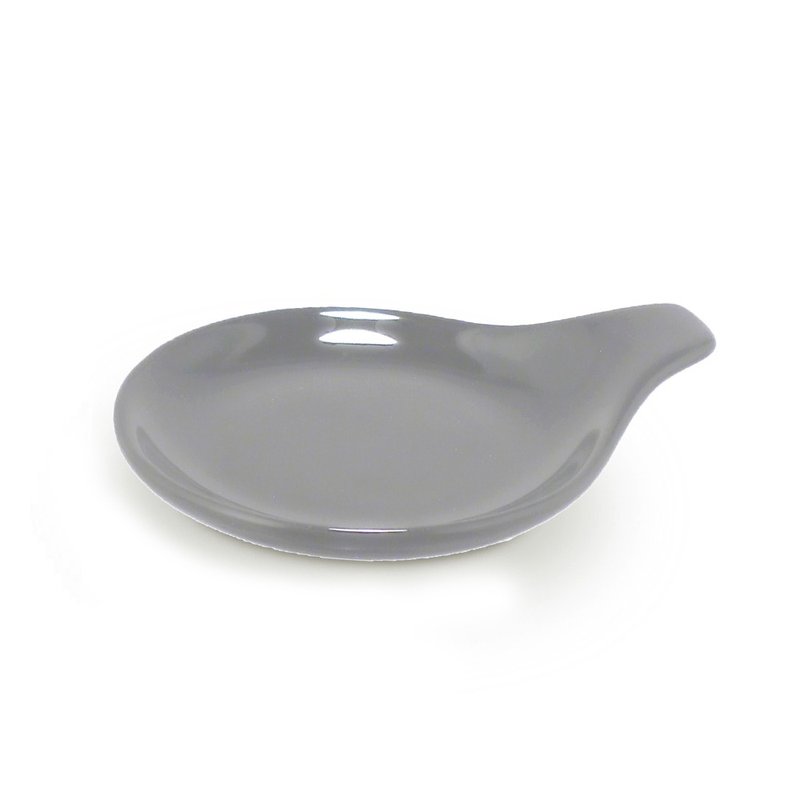 美国FORLIFE茶包/滤网杯碟-灰 - 浅碟/小碟子 - 瓷 灰色