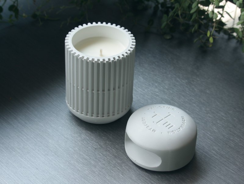 No.09 Bullshit / 垃圾桶蜡烛+纸片蜡烛5入组合包 / 国际IFRA认证 - 蜡烛/烛台 - 蜡 白色