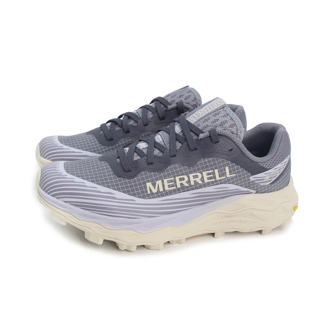 MERRELL AGILITY PEAK 6 GTX 防水轻量户外越野训练鞋 女鞋 - 灰紫 - 女款运动鞋/球鞋 - 防水材质 