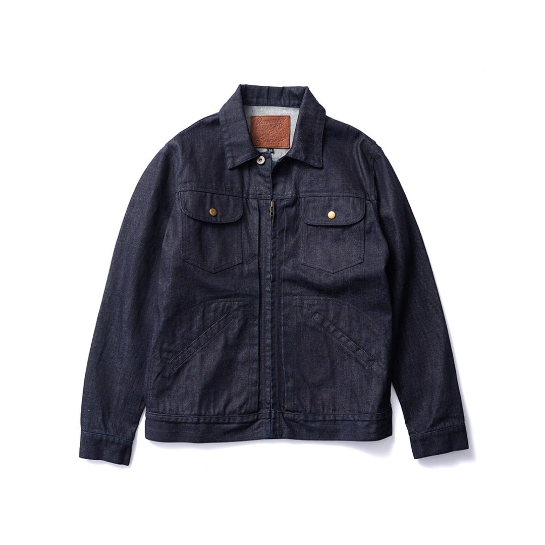 Western Denim Jacket - 丹宁 Kaihara - 男装外套 - 棉 