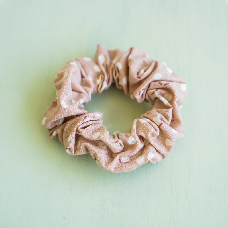 女生的盛夏礼物 大肠圈  草莓气泡 - 发饰 - 棉．麻 多色