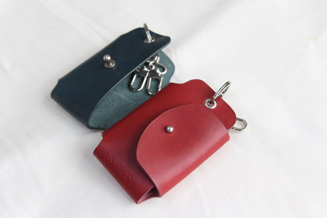 【定制化礼物】【森林的秘密】钥匙收纳包A - 钥匙链/钥匙包 - 真皮 多色