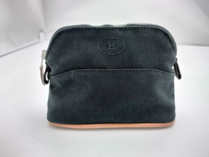 HERMES Bolide 侧斜背包手提袋 附送肩带 日本中古二手vintage - 侧背包/斜挎包 - 其他材质 黑色