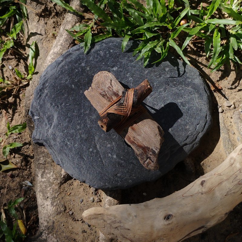 【The Feral Compass】荒野坐标-编织木制家饰品 - 摆饰 - 木头 咖啡色