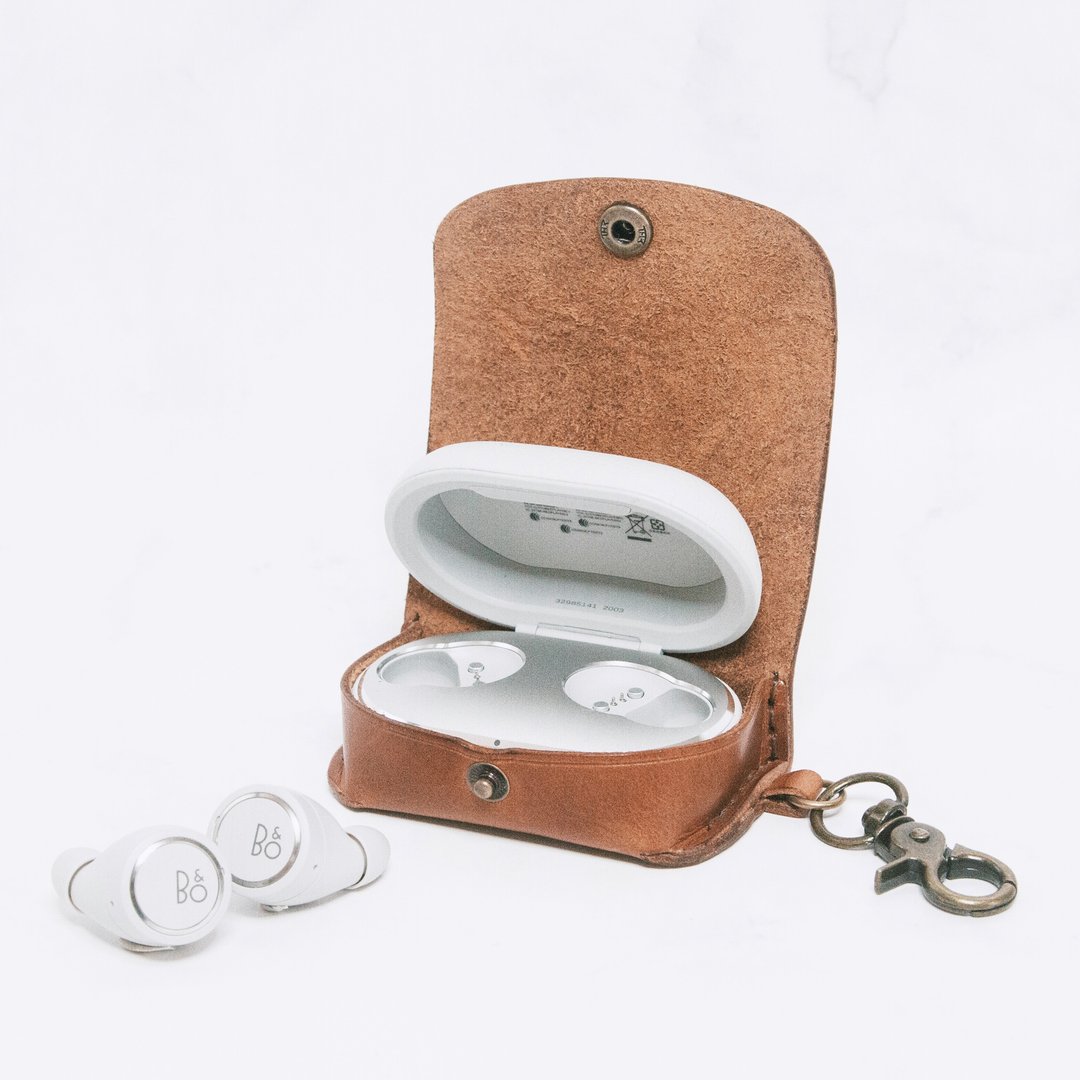可刻名B&Beoplay E8 3.0耳机充电盒 定制皮革保护套 真皮耳机盒 - 耳机 - 真皮 多色