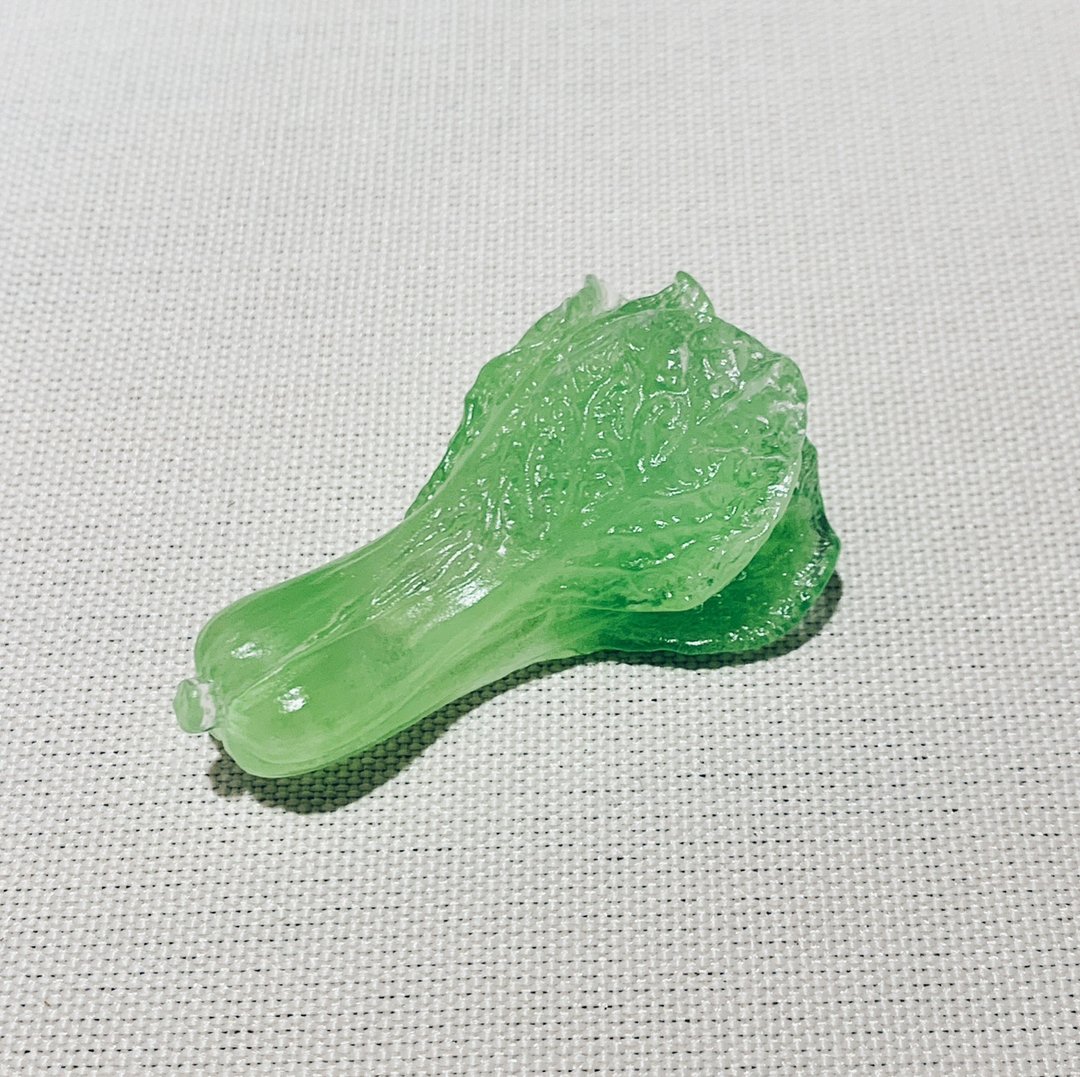 琉璃 白菜 茶枕 - 茶具/茶杯 - 琉璃 