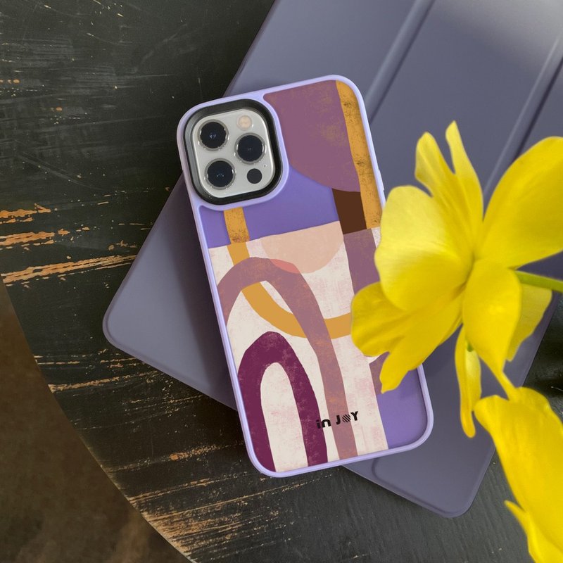 iPhone 16/15/14/13/12/SE3 刹那与永恒 磨砂手感 防摔手机/ - 手机壳/手机套 - 塑料 多色