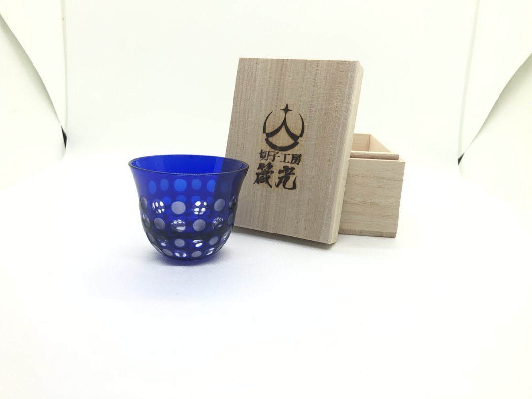 Gui only, polka dots - 酒杯/酒器 - 玻璃 蓝色