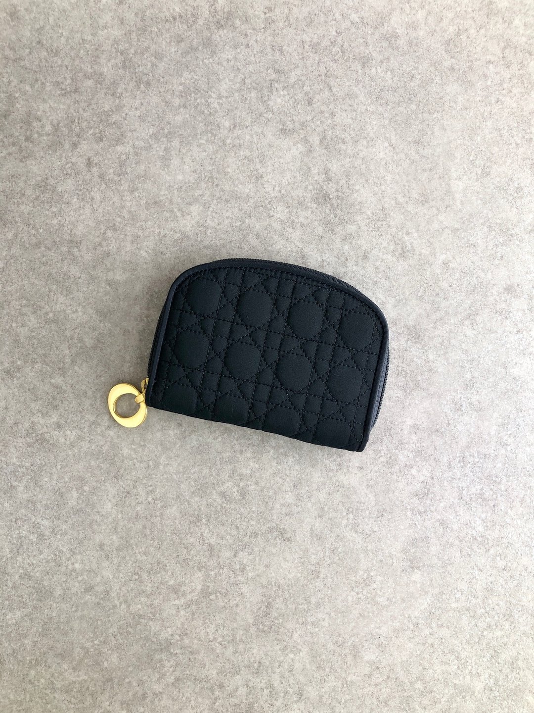【日本直送 名牌中古包】Christian Dior クリスチャン ディオール カナージュ 钥匙包 黑色 尼龙 vintage u2kyvi - 钥匙链/钥匙包 - 尼龙 黑色