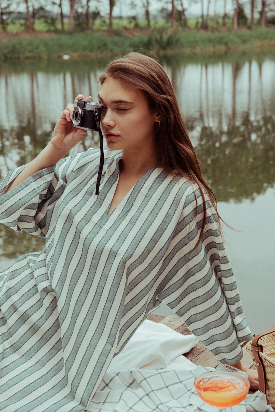 Bayday | BALI DRESS | Cactus Green - 洋装/连衣裙 - 其他材质 