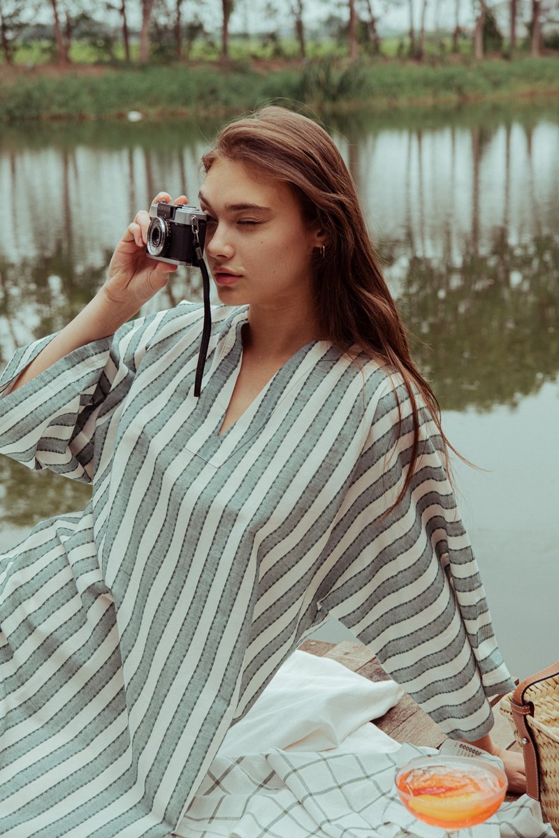 Bayday | BALI DRESS | Cactus Green - 洋装/连衣裙 - 其他材质 