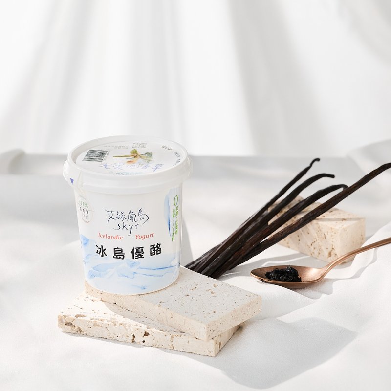 独享杯170g 大溪地香草Skyr │ 蛋奶素 - 酸奶/优酪乳 - 其他材质 