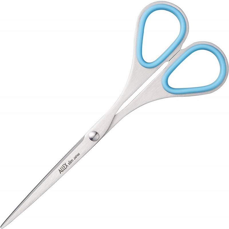 林刃物 Slim极细长刃剪刀(大) 140-蓝 - 剪刀/拆信刀 - 不锈钢 蓝色