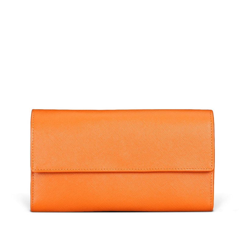 STORYLEATHER 现货 Style 90008 长夹 - 皮夹/钱包 - 真皮 橘色