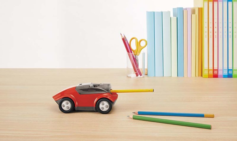 【PLUS】跑车削铅笔机 FS-660 (蓝色/黄色/红色/替刃) - 削笔器 - 其他材质 蓝色