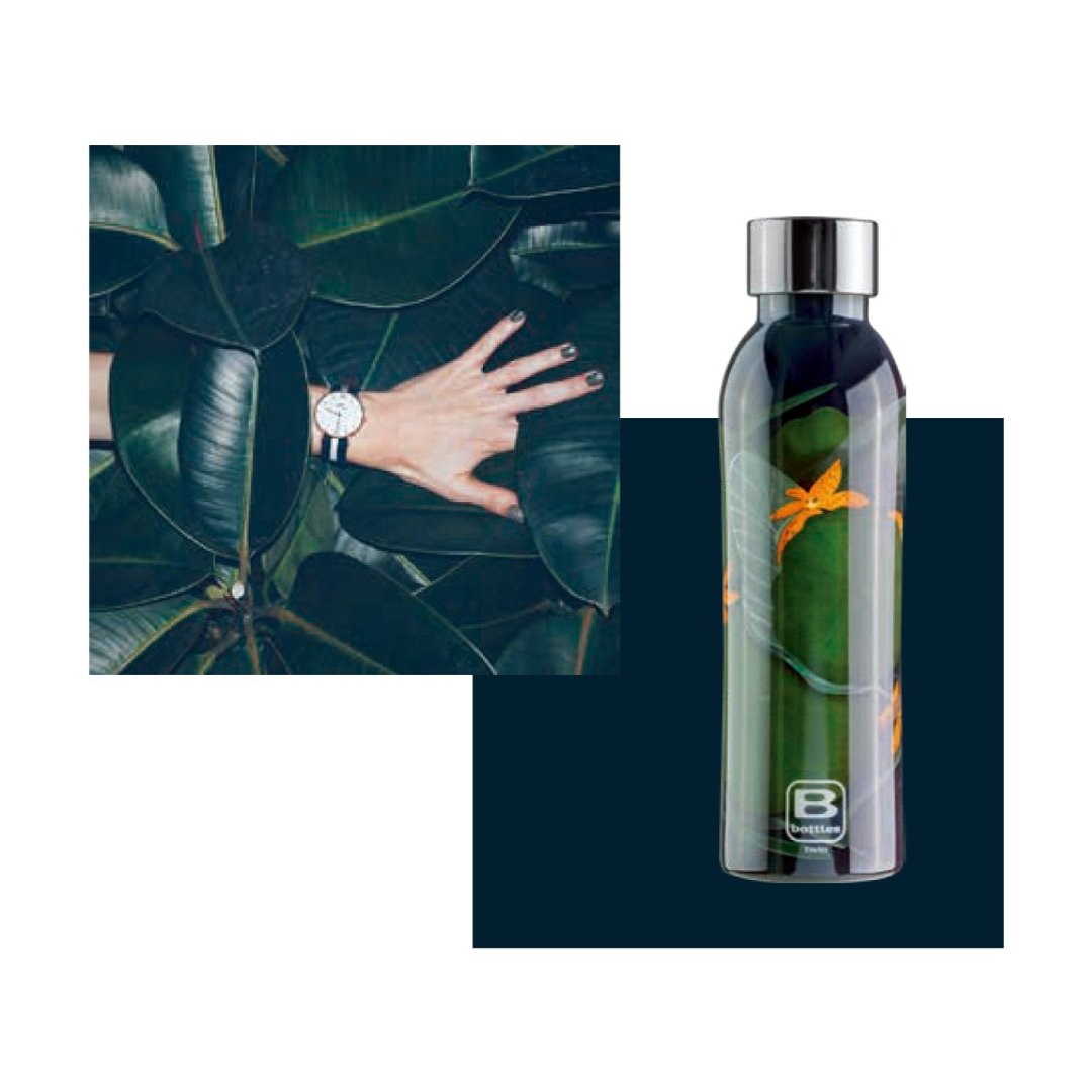 BUGATTI忘忧荷池保温瓶500ml - 保温瓶/保温杯 - 其他金属 绿色