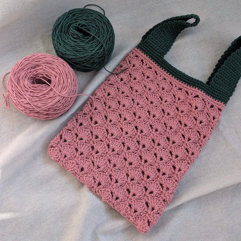 | 日式手挽袋 | 来去大湖采草莓 - 手提包/手提袋 - 棉．麻 