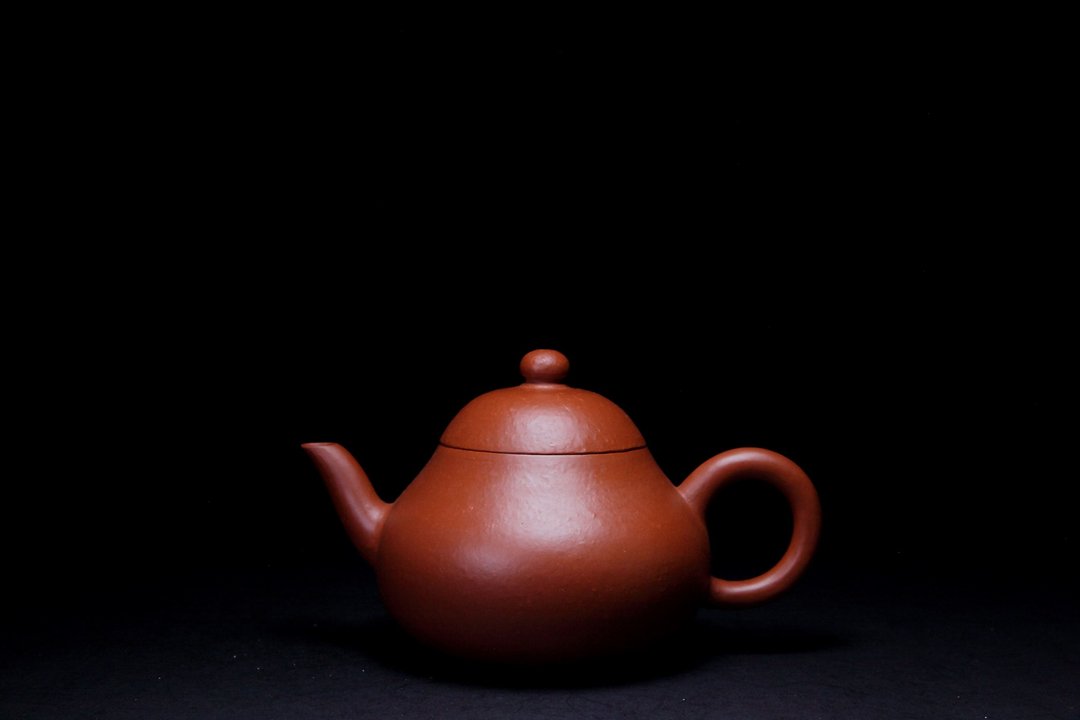【梨形】龙山牌 黄龙山朱泥 粗砂 #20目 150cc - 茶具/茶杯 - 陶 红色