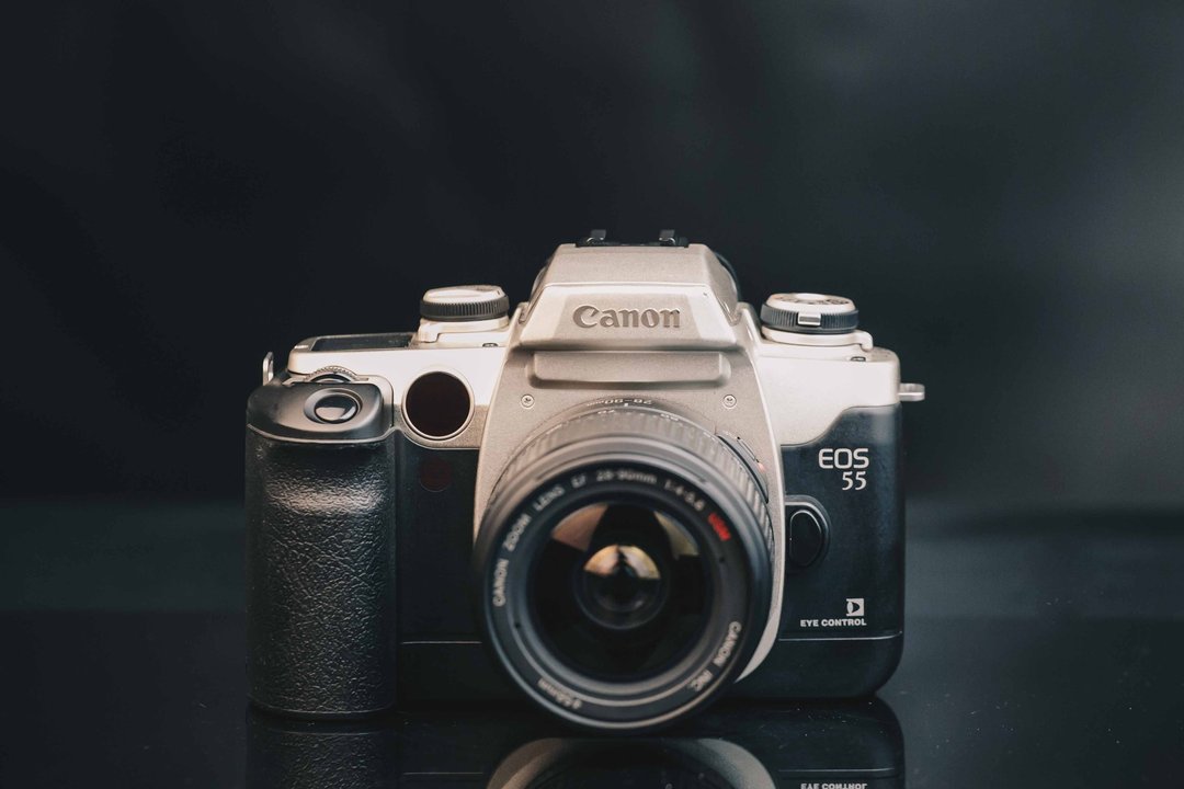 Canon EOS55+28-90mm f4-5.6 USM #135底片相机 - 相机 - 其他金属 黑色