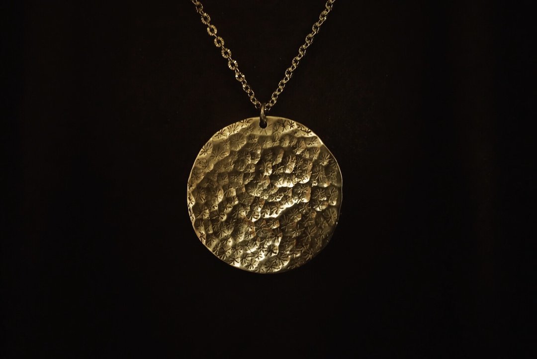 ShouZhuo handmade---月 - 项链 - 纯银 银色