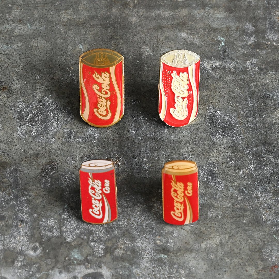 Vintage Pins Coca-Cola 别针 / 限量徽章、可口可乐、Cocacola - 徽章/别针 - 其他金属 红色