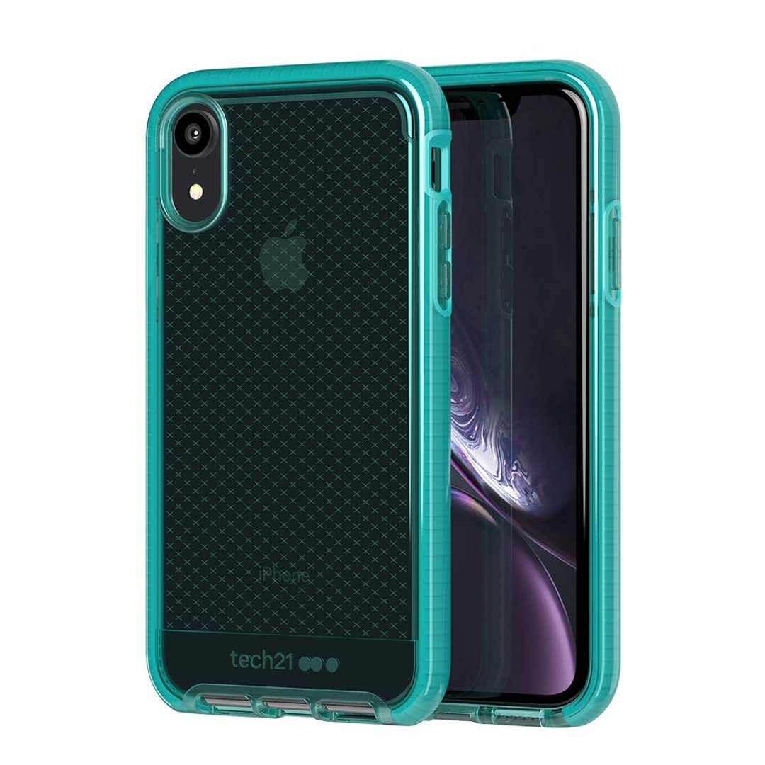 英国Tech 21 EVO CHECK防撞保护壳iPhone XR-透绿(5056234704516) - 手机壳/手机套 - 硅胶 绿色