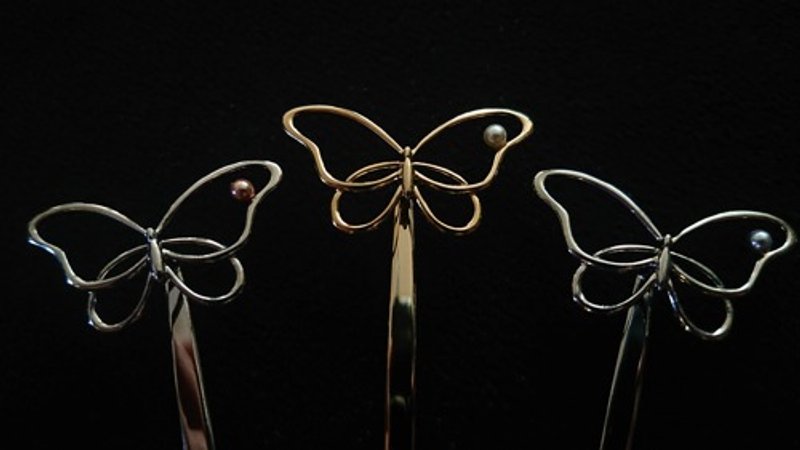 Pinkoi 代购 - Tefutefu Kanzashi（银和粉红） - 其他 - 其他金属 